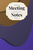My Boring Meeting Survival Guide & Notes: 6X9 Meeting Notebook And Puzzle Book - 9781089180708
