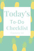 Today'S To-Do Checklist - 9781091637658
