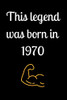 This legend was born in 1970