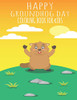 Happy Groundhog Day Coloring Book For Kids: Funny Groundhog Animal Coloring book Great Gift for Birthday Party To Boys & Girls, Ages 4-8