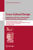 Cross-Cultural Design. Applications In Business, Communication, Health, Well-Being, And Inclusiveness: 14Th International Conference, Ccd 2022, Held ... (Lecture Notes In Computer Science, 13313)