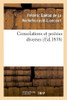 Consolations Et Poésies Diverses (Litterature) (French Edition)