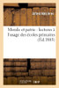 Morale Et Patrie: Lectures À L'Usage Des Écoles Primaires (Sciences Sociales) (French Edition)