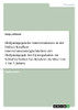 Heilpädagogische Interventionen In Der Frühen Kindheit. Interventionsmöglichkeiten Der Heilpädagogik Bei Dysregulation Im Schlafverhalten Bei Kindern Im Alter Von 1 Bis 3 Jahren (German Edition)