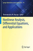 Nonlinear Analysis, Differential Equations, And Applications (Springer Optimization And Its Applications, 173)