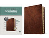 Nlt Wide Margin Bible, Filament Enabled Edition (Red Letter, Leatherlike, Dark Brown Palm, Indexed)
