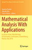 Mathematical Analysis With Applications: In Honor of the 90th Birthday of Constantin Corduneanu, Ekaterinburg, Russia, July 2018 (Springer Proceedings in Mathematics & Statistics, 318)