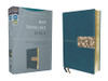 NIV, Thinline Bible, Leathersoft, Teal, Red Letter, Comfort Print