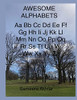 Awesome Alphabets