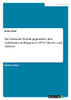 Die britische Politik gegenüber den Aufständen in Bulgarien (1876). Motive und Akteure (German Edition)