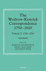 The Wodrow-Kenrick Correspondence 1750-1810: Volume I: 1750-1783