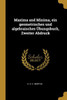 Maxima And Minima, Ein Geometrisches Und Algebraisches Übungsbuch, Zweiter Abdruck (German Edition)