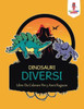 Dinosauri Diversi: Libro Da Colorare Per 5 Anni Ragazze (Italian Edition)