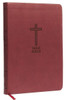 Kjv, Value Thinline Bible, Large Print, Leathersoft, Burgundy, Red Letter, Comfort Print: Holy Bible, King James Version