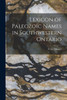 Lexicon Of Paleozoic Names In Southwestern Ontario