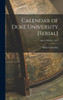 Calendar Of Duke University [Serial]; Sept. 1956-Dec. 1957