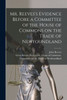 Mr. Reeves'S Evidence Before A Committee Of The House Of Commons On The Trade Of Newfoundland [Microform]