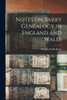 Notes on Barry Genealogy in England and Wales