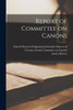 Report of Committee on Canons [microform]
