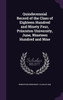 Quindecennial Record of the Class of Eighteen Hundred and Ninety Four, Princeton University, June, Nineteen Hundred and Nine
