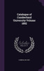 Catalogue of Cumberland University Volume 1892