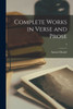 Complete Works in Verse and Prose; 3