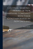 Colonial Meeting-houses of New Hampshire Compared With Their Contemporaries in New England
