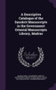A Descriptive Catalogue of the Sanskrit Manuscripts in the Government Oriental Manuscripts Library, Madras