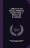 Addresses And Charges Of Edward Stanley, With A Memoir By A.p.stanley