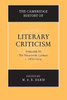 The Cambridge History of Literary Criticism (The Cambridge History of Literary Criticism, Series Number 6)