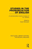 Studies in the Pronunciation of English: A Commemorative Volume in Honour of A.C. Gimson (Routledge Library Editions: The English Language)