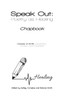 Speak Out: Poetry as Healing: Chapbook for Classes of 2018