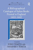 A Bibliographical Catalogue of Italian Books Printed in England 1603û1642 (Anglo-Italian Renaissance Studies)