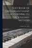 Text Book of Gregorian Chant According to the Solesmes Method