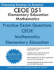 Ceoe Elementary Education 051 Mathematics: Certification Examinations For Oklahoma Education
