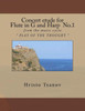 Concert Etude For Flute In G And Harp No.1: From The Music Cycle " Play Of The Thought "