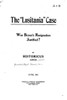 The Lusitania Case