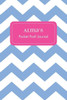 Alma'S Pocket Posh Journal, Chevron