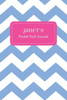 Janet'S Pocket Posh Journal, Chevron