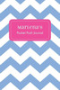 Marlena'S Pocket Posh Journal, Chevron