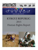 Kyrgyz Republic: 2015 Human Rights Report