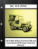 Tm 9-803 Willys-Overland Mb And Ford Model Gpw Jeep Technical Manual
