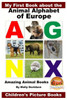 My First Book About The Animal Alphabet Of Europe - Amazing Animal Books - Children'S Picture Books