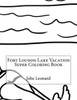 Fort Loudon Lake Vacation Super Coloring Book