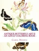 Antique Butterfly Art Ii - An Adult Coloring Book