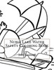 Nubia Lake Water Safety Coloring Book