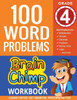 100 Word Problems : Grade 4 Math Workbook