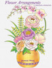 Flower Arrangements - A Hand-Drawn Coloring Book