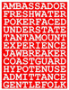 Colorful Ten-Letter Words