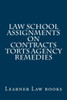 Law School Assignments - Contracts Torts Agency Remedies: Actual Law School Assignments Argued And Discussed By An Instructor